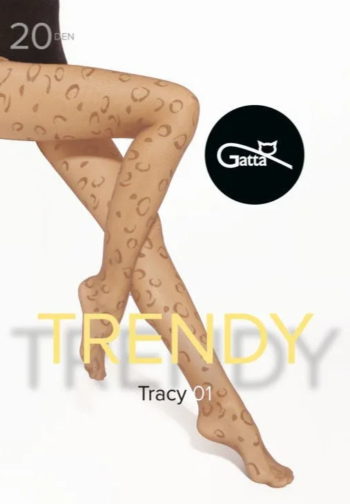 TRACY -RAJSTOPY WZORZYSTE 20 DEN 000.05Z S/S 2025