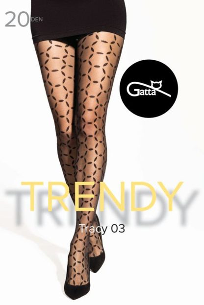 TRACY - RAJSTOPY WZORZYSTE 20 DEN 000.05Z S/S 2026
