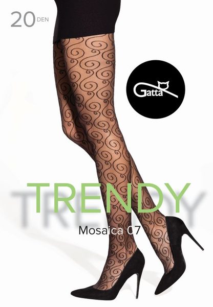 MOSAICA 06, 07 - RAJSTOPY DAMSKIE WZORZYSTE 20 DEN 000.35Y - TRENDY 2026