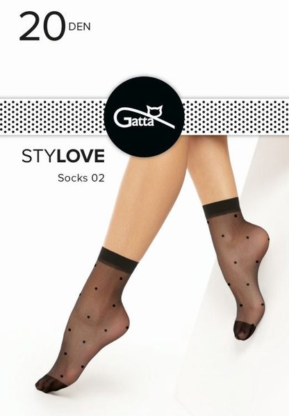 STYLOVE - SKARPETKI WZORZYSTE 000.59V