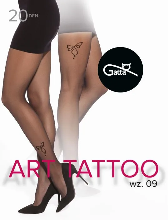ART TATTOO -06, 07, 08, 09 RAJSTOPY 20 DEN 000.66R