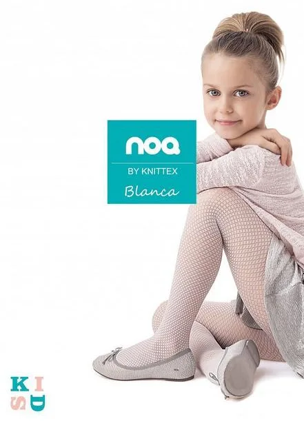 DR1605 - WZORZYSTE RAJSTOPY DZIECIĘCE BLANCA 20 DEN – KNITTEX