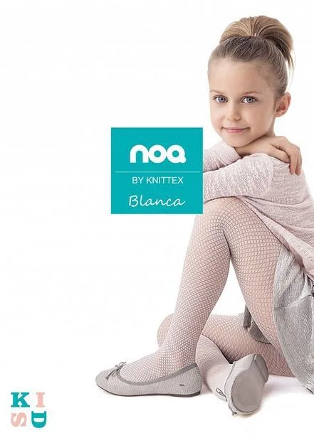 DR1605 - WZORZYSTE RAJSTOPY DZIECIĘCE BLANCA 20 DEN – KNITTEX