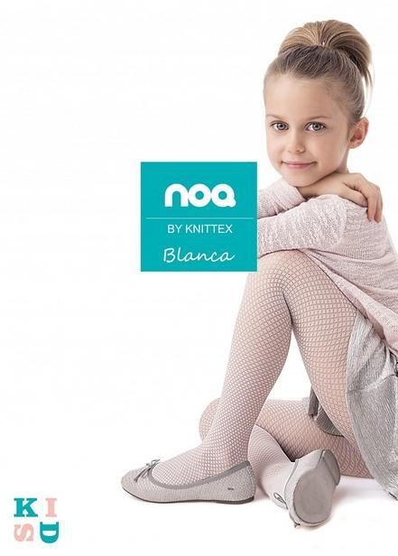 DR1605 - WZORZYSTE RAJSTOPY DZIECIĘCE BLANCA 20 DEN – KNITTEX