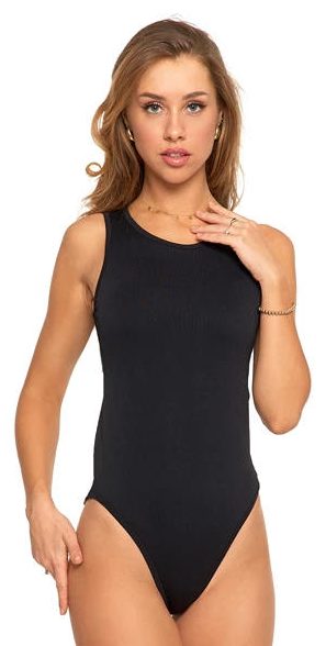 MORAJ BODY DAMSKIE BEZ RĘKAWÓW PRĄŻKOWANE BD2100-103
