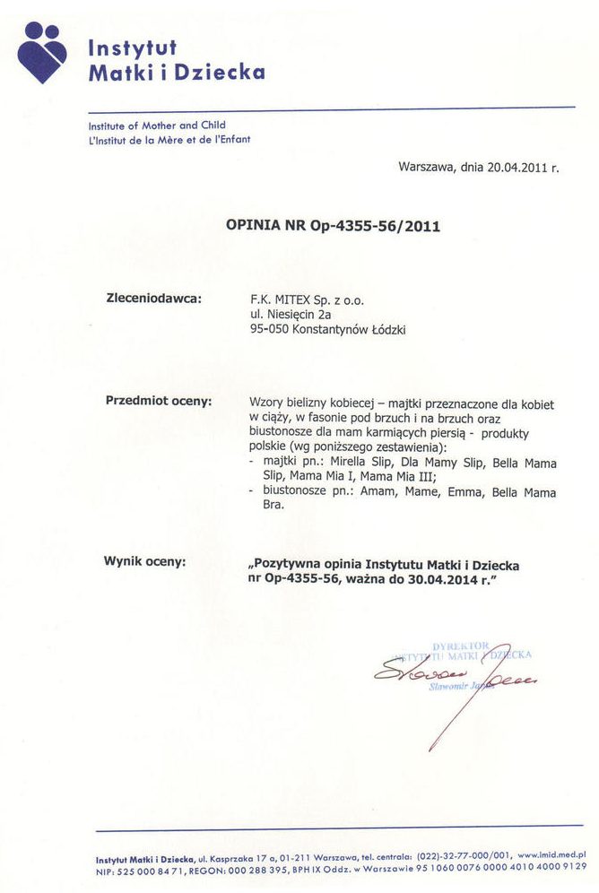 MITEX BIUSTONOSZ MAME