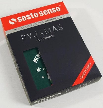 SESTO-SENSO PIŻAMA MĘSKA ŚWIĄTECZNA 2576