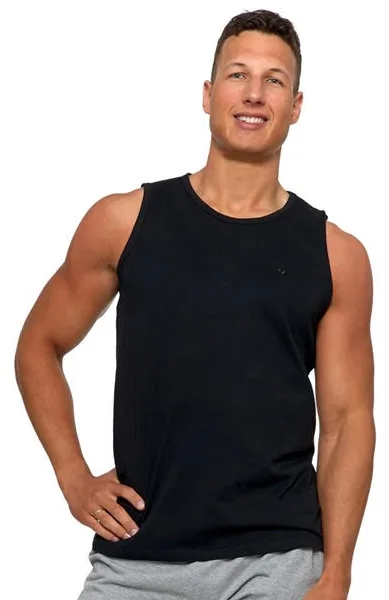 MORAJ TANK-TOP MĘSKI Z HAFTEM NA RAMIĄCZKACH OTS1100-027