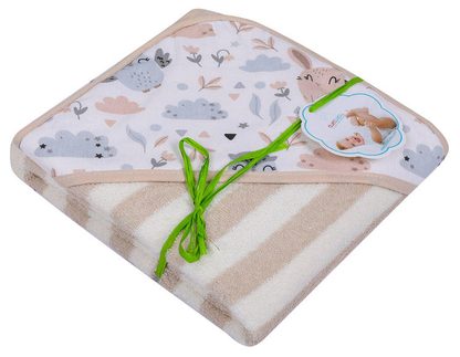 DUETBABY OKRYCIE KĄPIELOWE WZÓR PASY FROTA 320