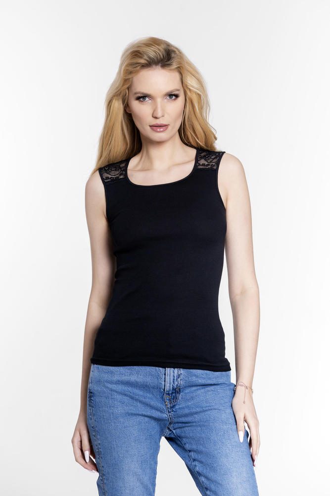 SZATA KOSZULKA DAMSKA JUSTINE SZEROKIE RAMIĄCZKO