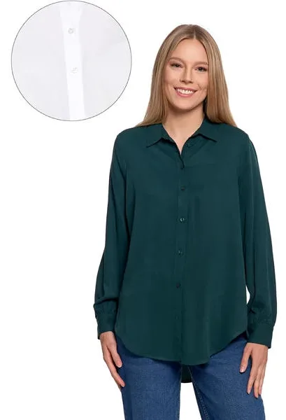 MORAJ KOSZULA DAMSKA OVERSIZE Z WYDŁUŻONYM TYŁEM OKD3500-001