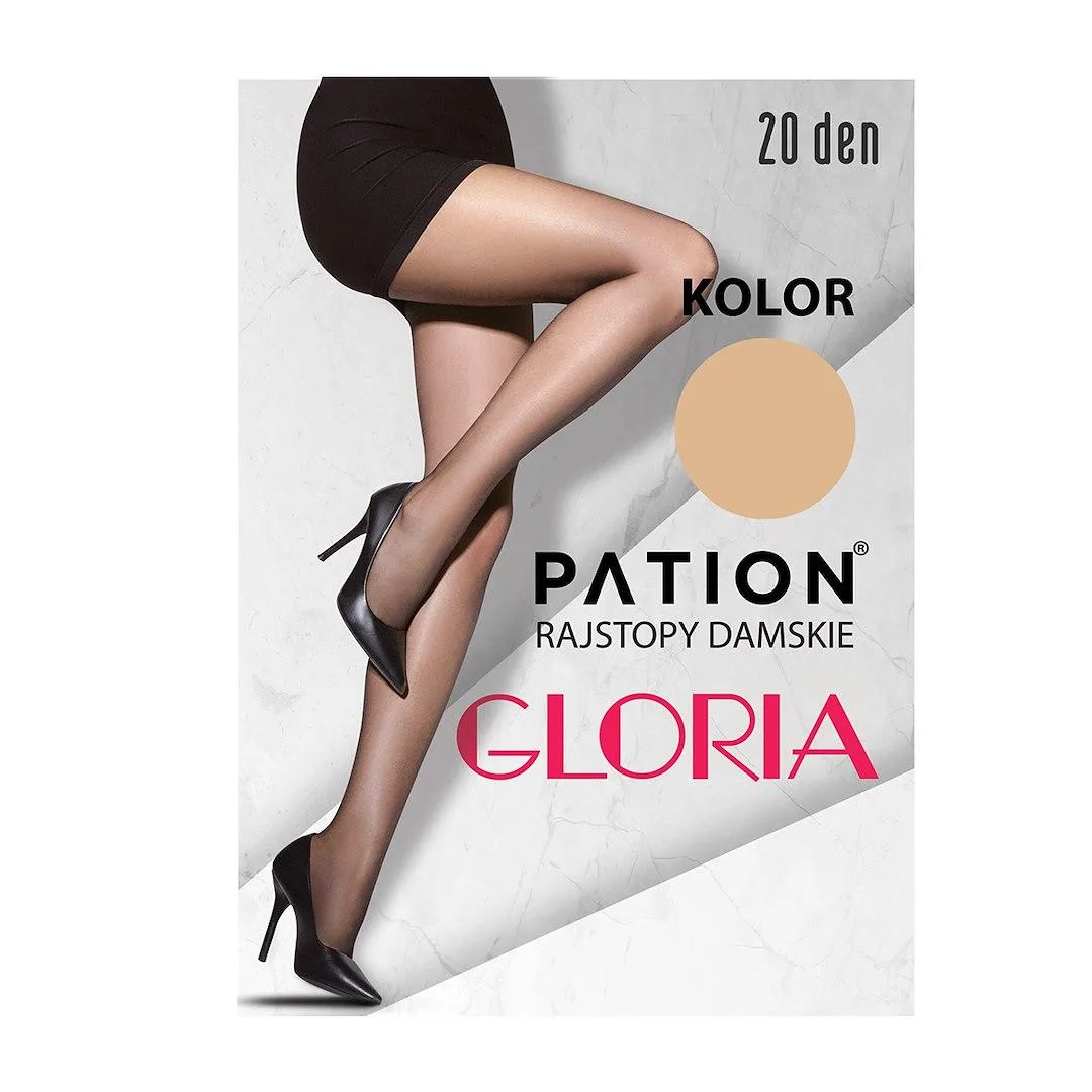 RAJ-POL RAJSTOPY PATION ELASTAN 20 DEN GLORIA - GOLDEN 731084, 731091, 731107, 731114