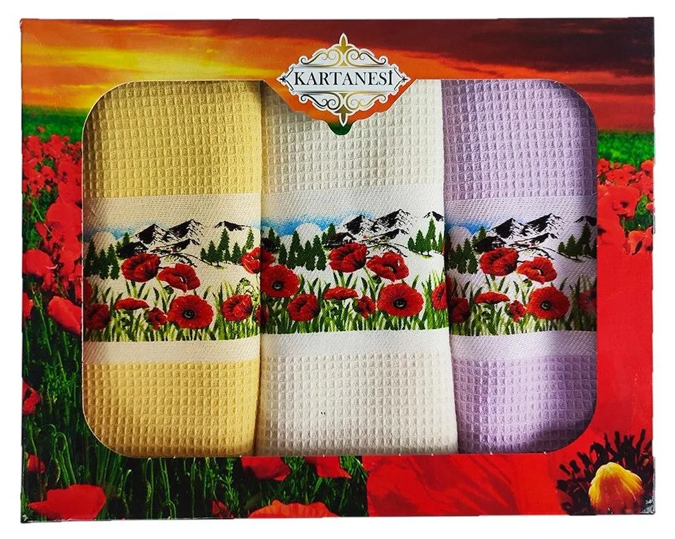 RAJ-POL ŚCIERECZKI W PUDEŁKU 3-PAK KWIATKI W GÓRACH 715282
