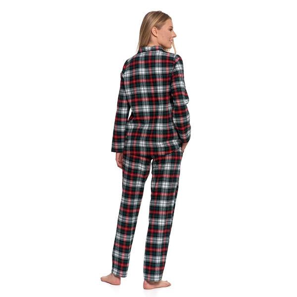 MORAJ PIŻAMA DAMSKA FLANELOWA Z DŁUGIM RĘKAWEM PDD6400-005 AW25/26