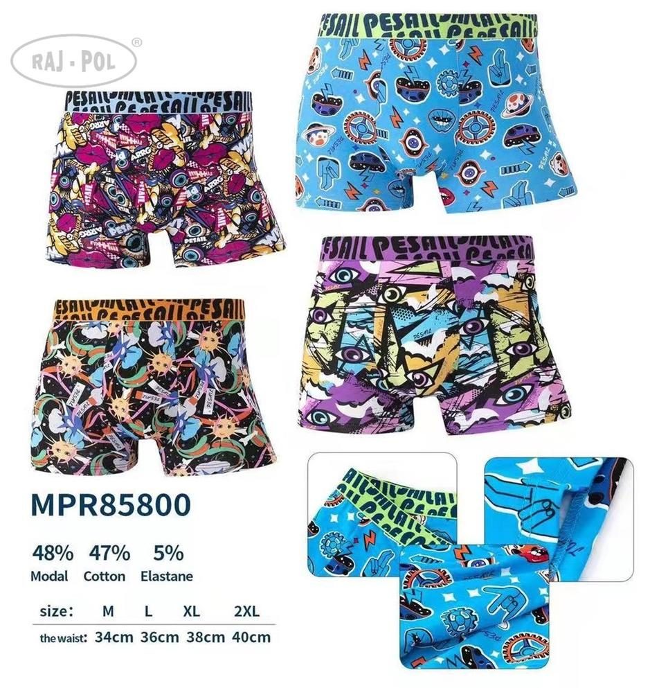 RAJ-POL BOKSERKI MĘSKIE WZOROWANE PESAIL MPR85800 ART.721832