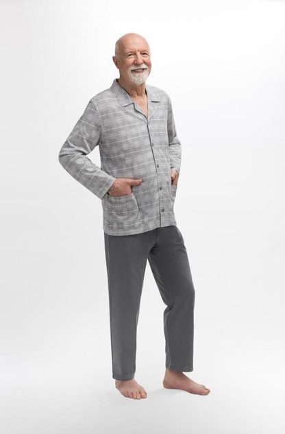 PIŻAMA ROZPINANA ANTONI II 403 BIG 3XL-4XL