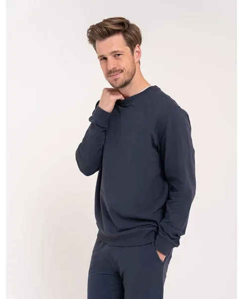 MORAJ BLUZA  MĘSKA BEZ KAPTURA OBM3000-001