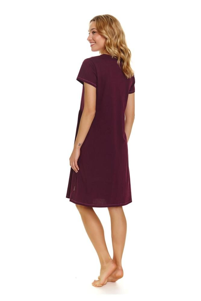 DOCTOR-NAP KOSZULA DAMSKA TCB.5336 BURGUNDY WL26