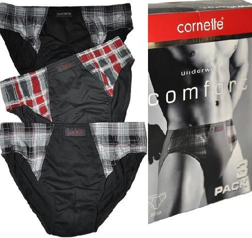 CORNETTE SLIPY MĘSKIE COMFORT