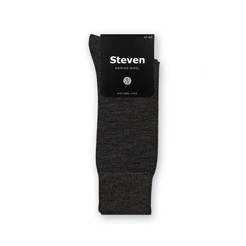 STEVEN SKARPETY MĘSKIE MERINO WOOL 130