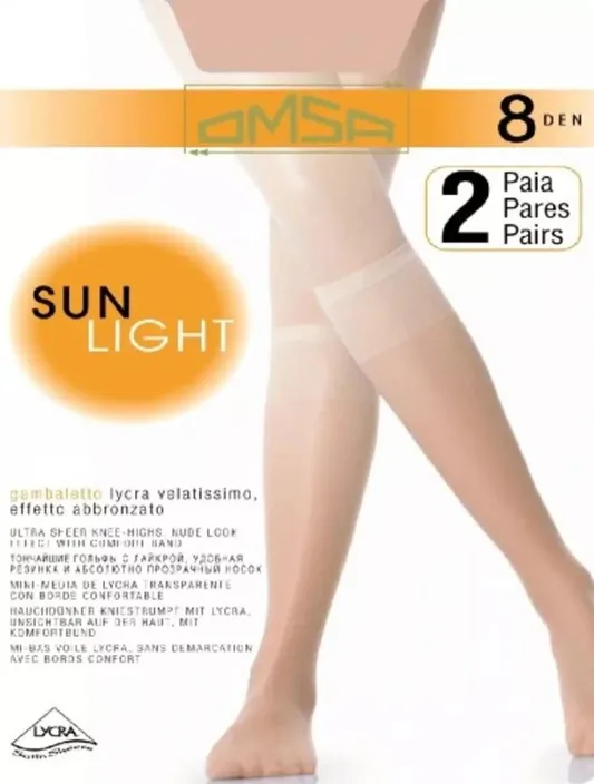 OMSA PODKOLANÓWKI SUN LIGHT 8 DEN