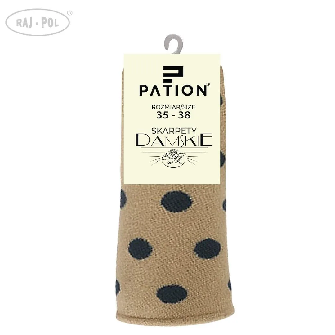 RAJ-POL SKARPETY DAMSKIE PATION D-2513 KROPKI 754199, 754205