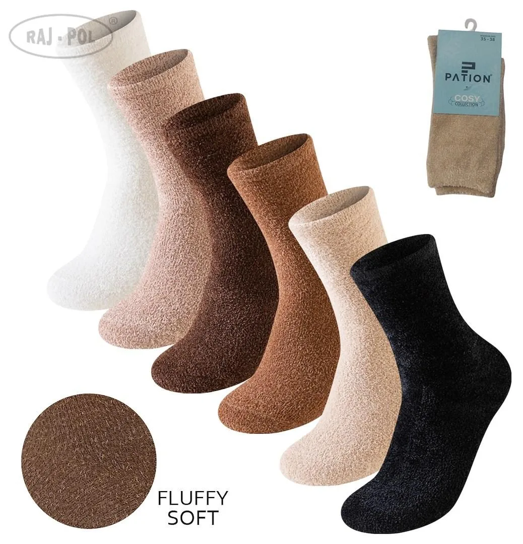 RAJ-POL SKARPETA DAMSKA FLUFFY SOFT W25-14 757008, 757015