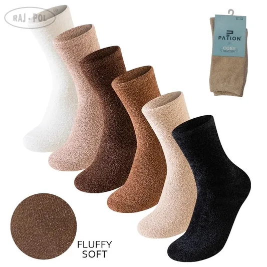 RAJ-POL SKARPETA DAMSKA FLUFFY SOFT W25-14 757008, 757015