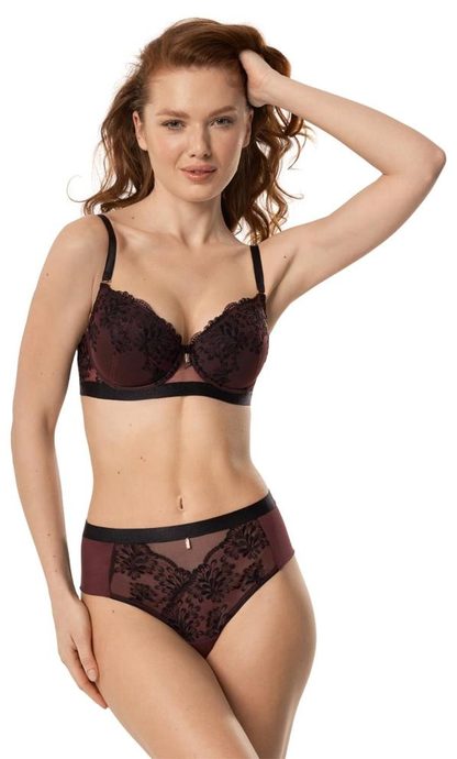 MEFEMI-NIPPLEX BIUSTONOSZ TEOFILE PUSH UP BRĄZOWY