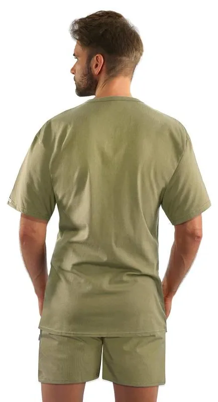 SESTO-SENSO PIŻAMA MĘSKA SHORT MILITARY 7538