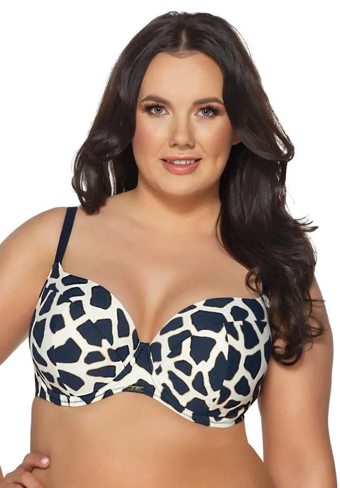 AVA BIUSTONOSZ KĄPIELOWY SK 195 NAVY BLUE FULL CUP