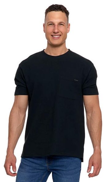 MORAJ T-SHIRT MĘSKI STRUKTURALNY CASUAL Z KIESZONKĄ OTS2700-003