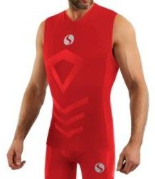 SESTO-SENSO MENS TANK TOP CL 38 - KOSZULKA TERMOAKTYWNA SZEROKIE RAMIĄCZKO