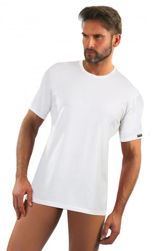SESTO-SENSO COBRA KOSZULKA KLASYCZNY T-SHIRT MĘSKI BAWEŁNIANY