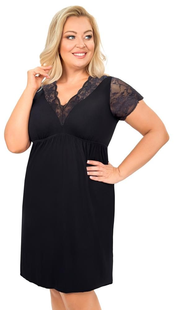 DONNA KOSZULA NOCNA Z WISKOZY - SONIA PLUS SIZE