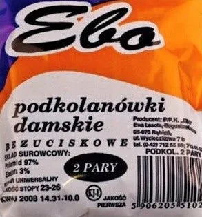 PODKOLANÓWKI EBO ELASTIL WOREK