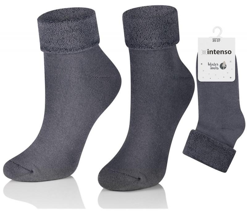 INTENSO SKARPETKI BEZUCISKOWE DAMSKIE FROTTE WINTER ART. 0457 (Stary Symbol 1320)