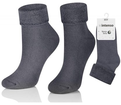 INTENSO SKARPETKI BEZUCISKOWE DAMSKIE FROTTE WINTER ART. 0457 (Stary Symbol 1320)