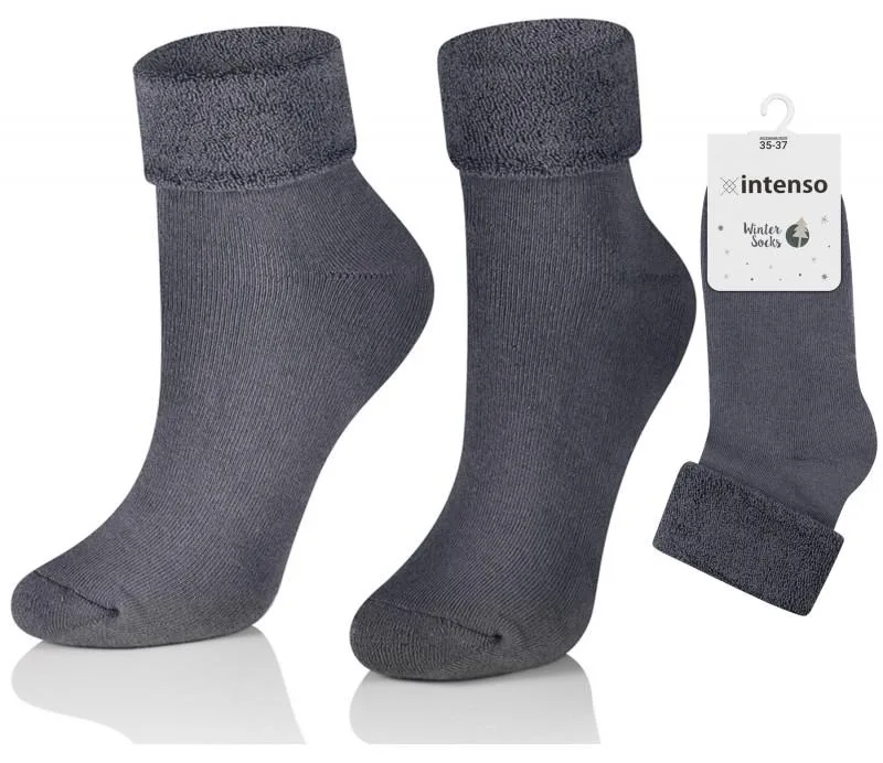 INTENSO SKARPETKI BEZUCISKOWE DAMSKIE FROTTE WINTER ART. 0457 (Stary Symbol 1320)
