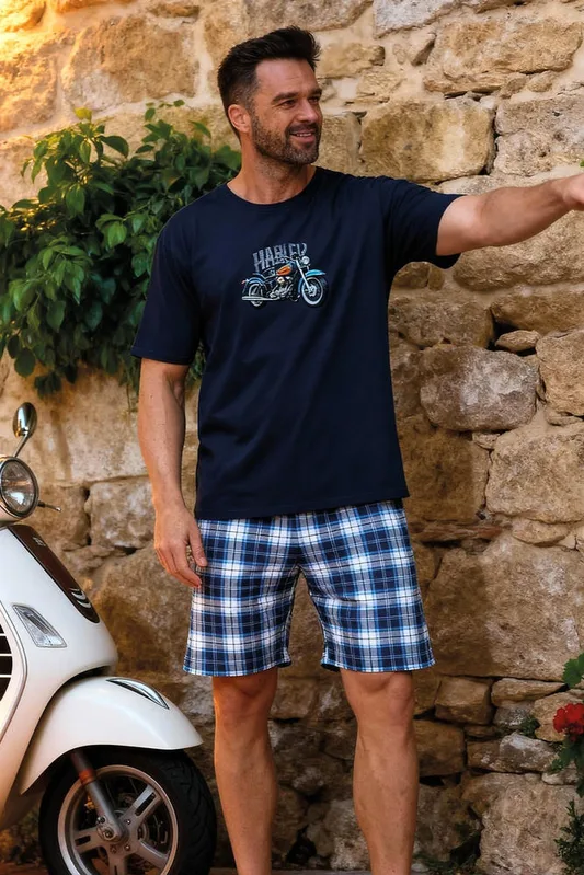 PIŻAMA MĘSKA KR 326/217 LEGEND RIDER