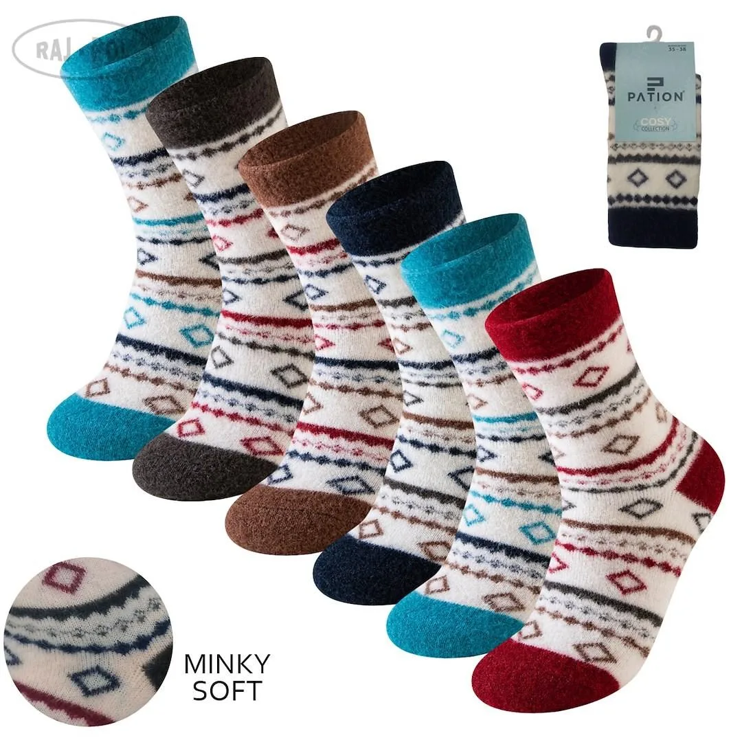 RAJ-POL SKARPETA DAMSKA MINKY SOFT W25-09 756902, 756919