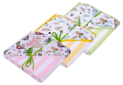 DUETBABY OKRYCIE KĄPIELOWE WZÓR PASY FROTA 320