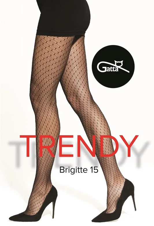 GATTA BRIGITTE - RAJSTOPY DAMSKIE TYPU KABARETKI 000.916 AW26/27