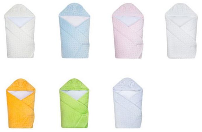 DUETBABY BECIK ROŻEK Z KAPTURKIEM, MINKY KOD 631