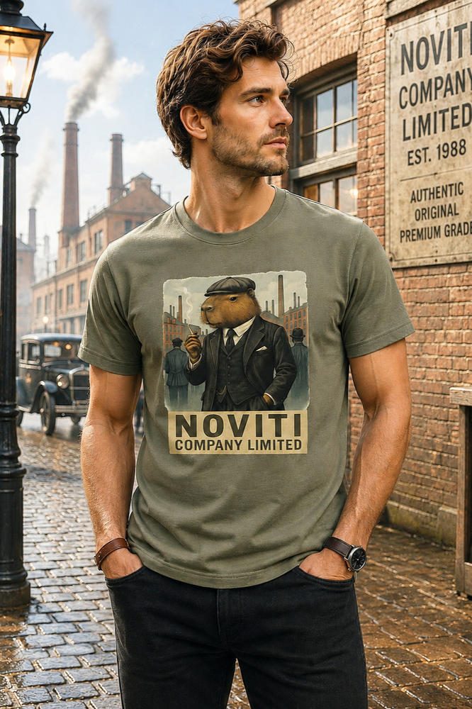 NOVITI T-SHIRT MĘSKI TT042