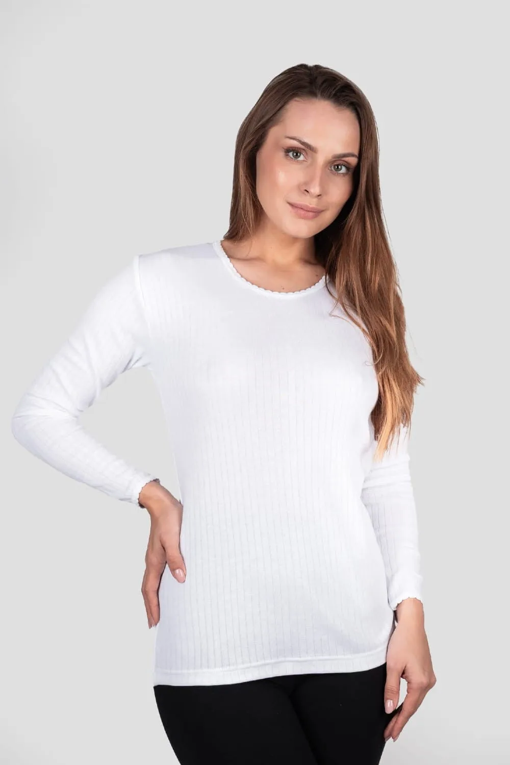 KOSZULKA DAMSKA BIAŁA 1016 DR R.XL-3XL