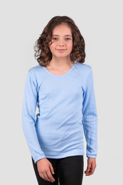 PODKOSZULEK DZIEWCZĘCY 1012 DR R.128-140 SALE
