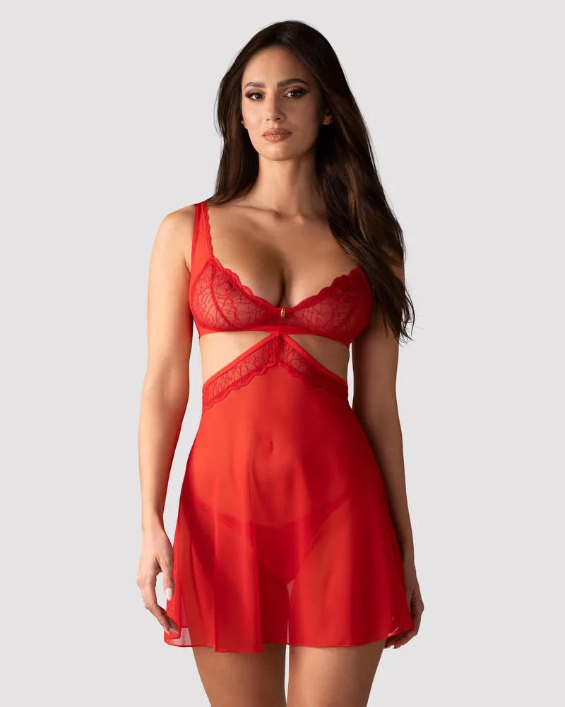 OBSESSIVE CUPIDE DESIR BABYDOLL I STRINGI