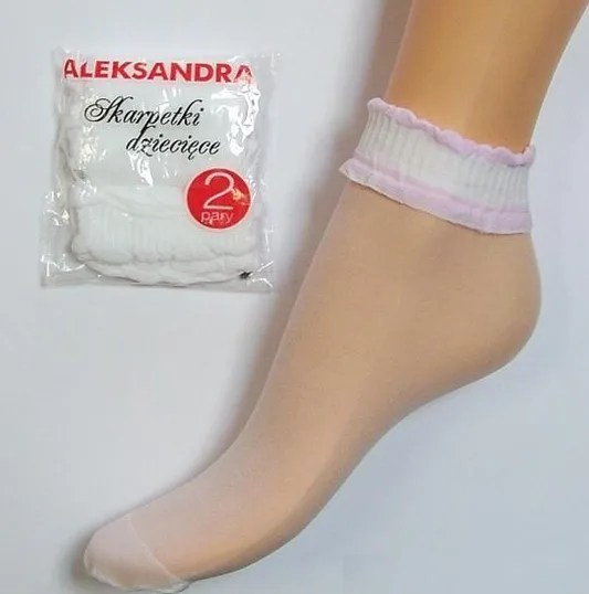 ALEKSANDRA SKARPETKI DZIECIĘCE ELASTIL