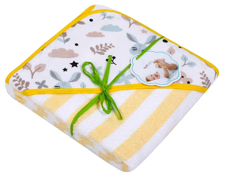 DUETBABY OKRYCIE KĄPIELOWE WZÓR PASY FROTA 320